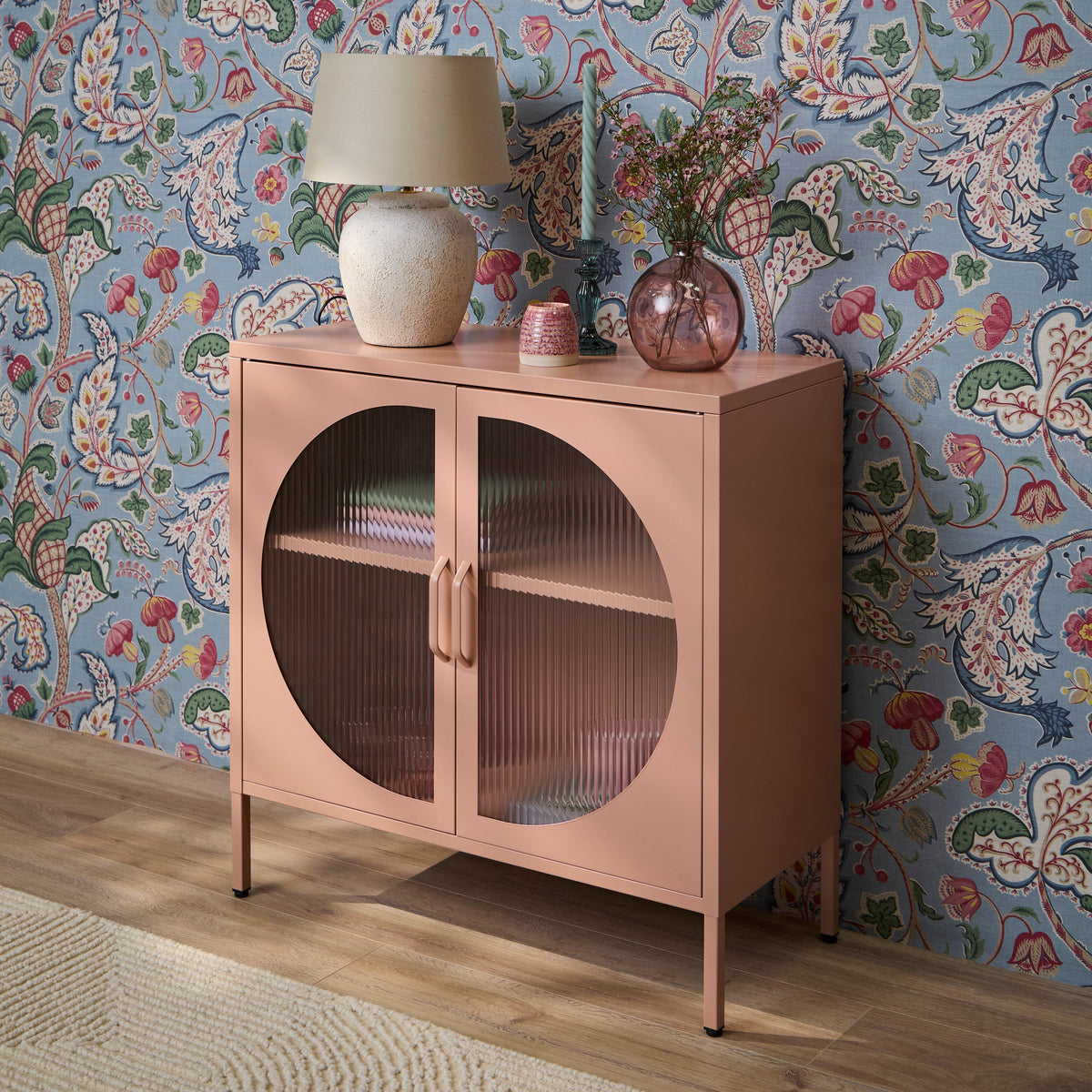 Conan Blush Pink 2 Door Sideboard