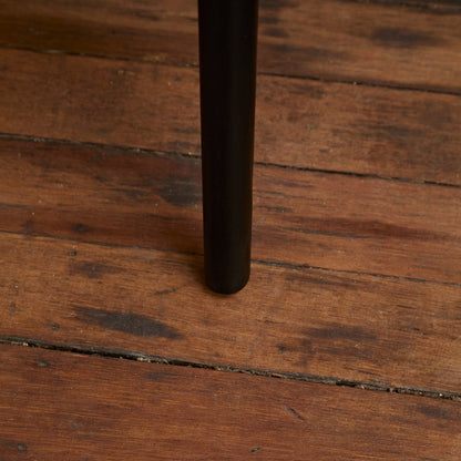 Arabella Natural Beige Dining Chair - Set of 2 - Black Oak Legs - Laura James 