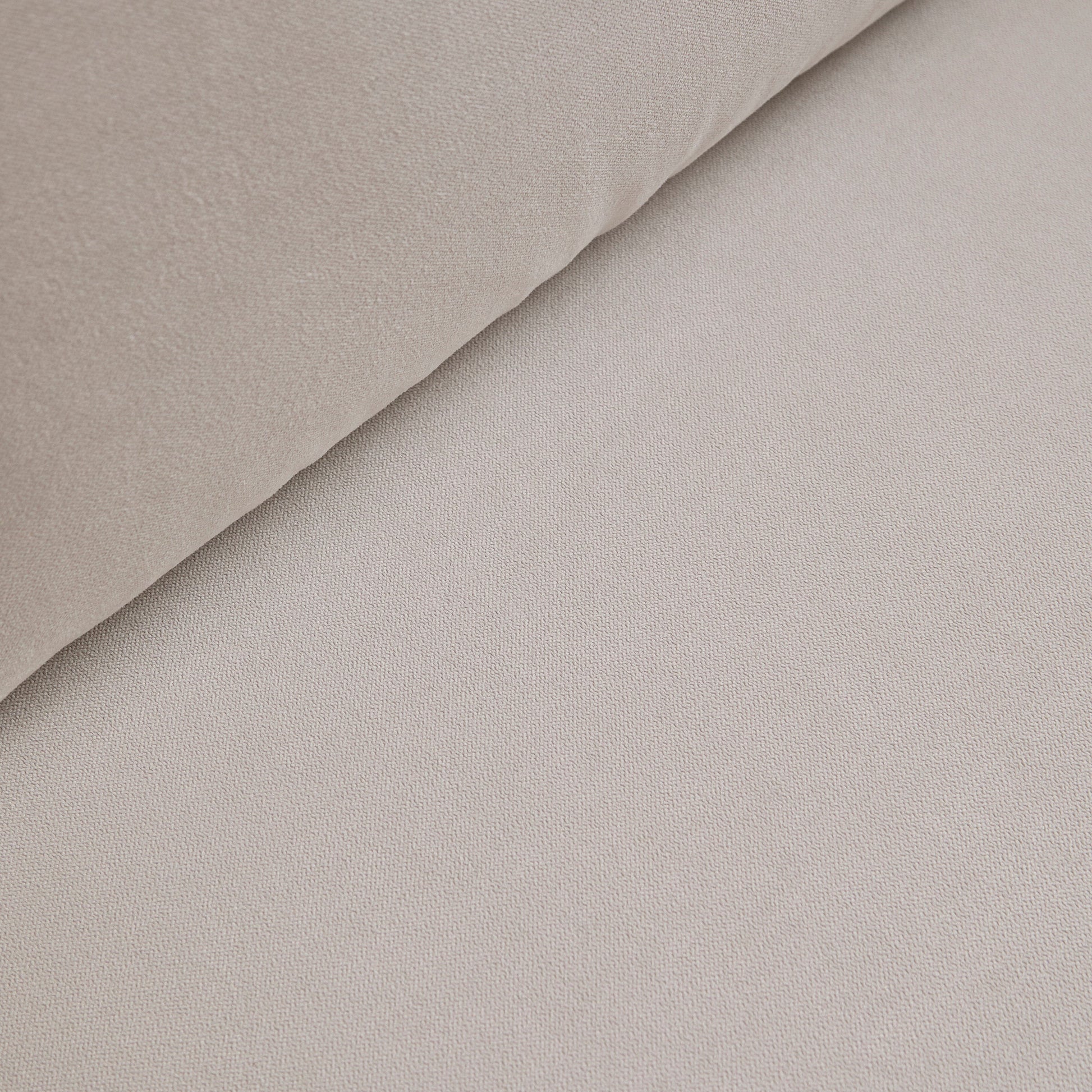 Gillian 3 Seater Large Corner Sofa - Ivory with Whitewash Legs - Laura James 