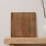 Arani 40x40cm Wall Art - Mango Wood - Laura James 