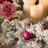 Valen Shatterproof Mixed Baubles - Set of 30 - Festive Pink - Laura James 