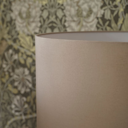Alderton 45cm Cotton Drum Lamp Shade - Taupe