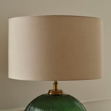 Alderton 40cm Cotton Lamp Shade - Taupe - Laura James 