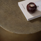 Clovelley 9cm Ceramic Sea Salt and Bergamot Candle - Burgundy - Laura James 