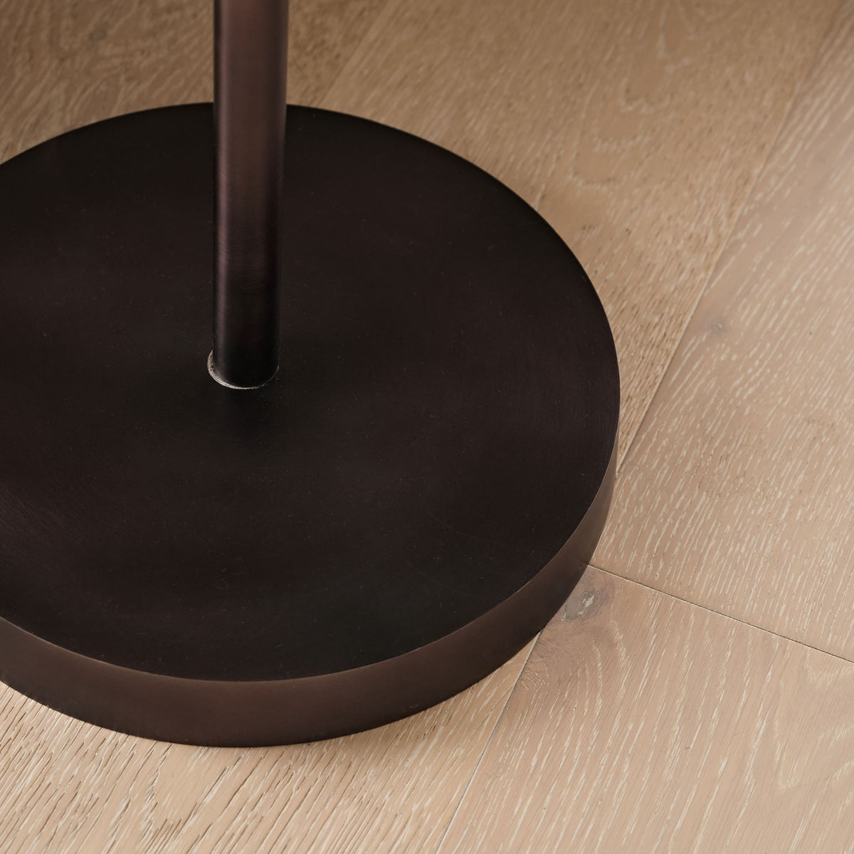 Brockhill 180cm Metal Floor Lamp - Midnight Bronze - Laura James 