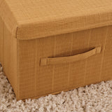 Cara 27.5cm Basket - Amber Yellow Geometric - Laura James 