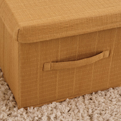 Cara 27.5cm Basket - Amber Yellow Geometric - Laura James 