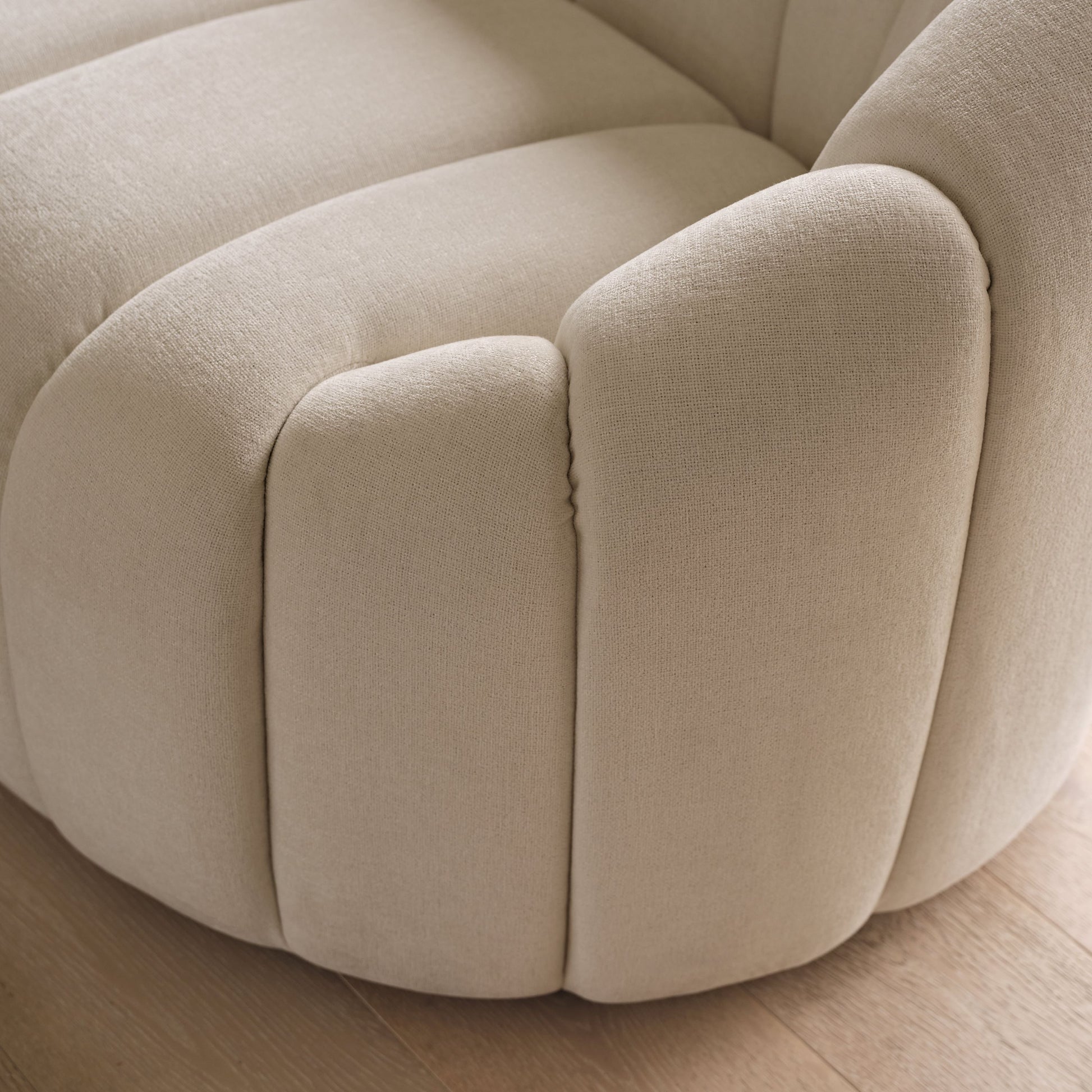 Dune 3 Seater Sofa - Oyster White - Laura James 
