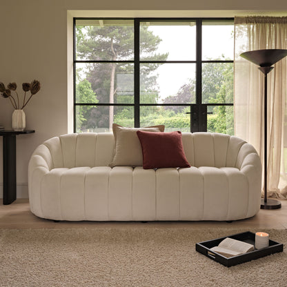 Dune 3 Seater Sofa - Oyster White - Laura James 