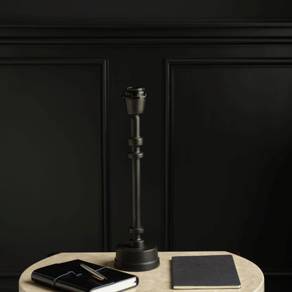 Harcombe 31cm Metal Table Lamp Base - Black Bronze