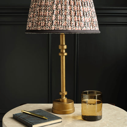 Harcombe 31cm Metal Table Lamp Base - Heirloom Brass - Laura James 