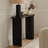 Imogen Console Table - Jet Black Mango Wood - Laura James 