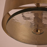 Elterwater 41cm Metal Pendant Light - Heirloom Brass - Laura James 