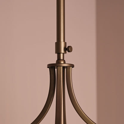 Richmond 40cm Glass Chandelier - Patina Gold - Laura James 