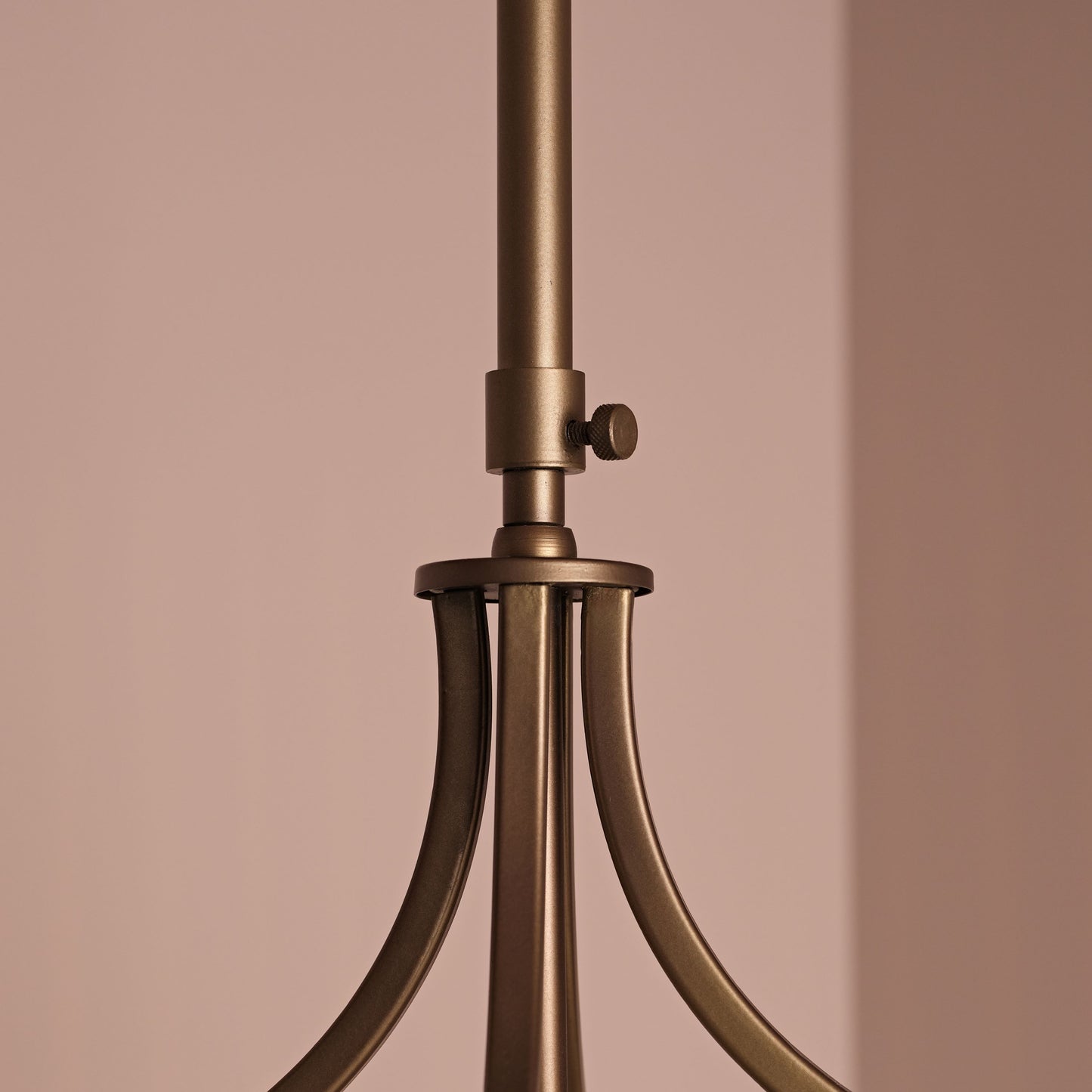 Richmond 60cm Glass Chandelier - Patina Gold - Laura James 
