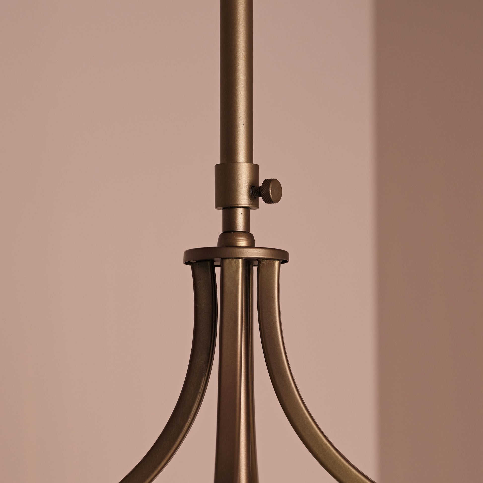 Richmond 60cm Glass Chandelier - Patina Gold - Laura James 