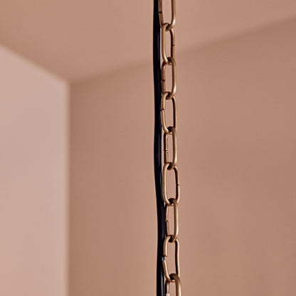 Lussington 89cm Glass Chandelier - Gold - Laura James 