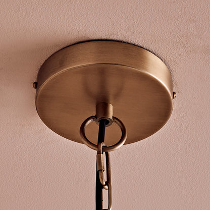 Orleton 56cm Double Layer Chandelier - Heirloom Brass - Laura James 