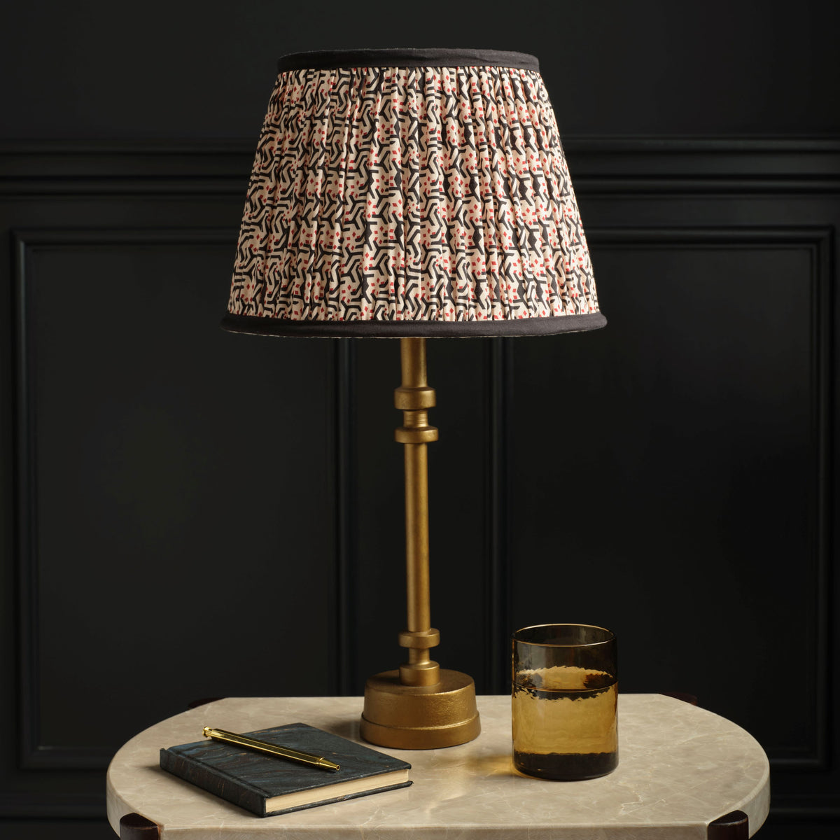 Harcombe 31cm Metal Table Lamp Base - Heirloom Brass - Laura James 