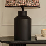 Ashbrook 32cm Table Lamp Base - Matte Black - Laura James 