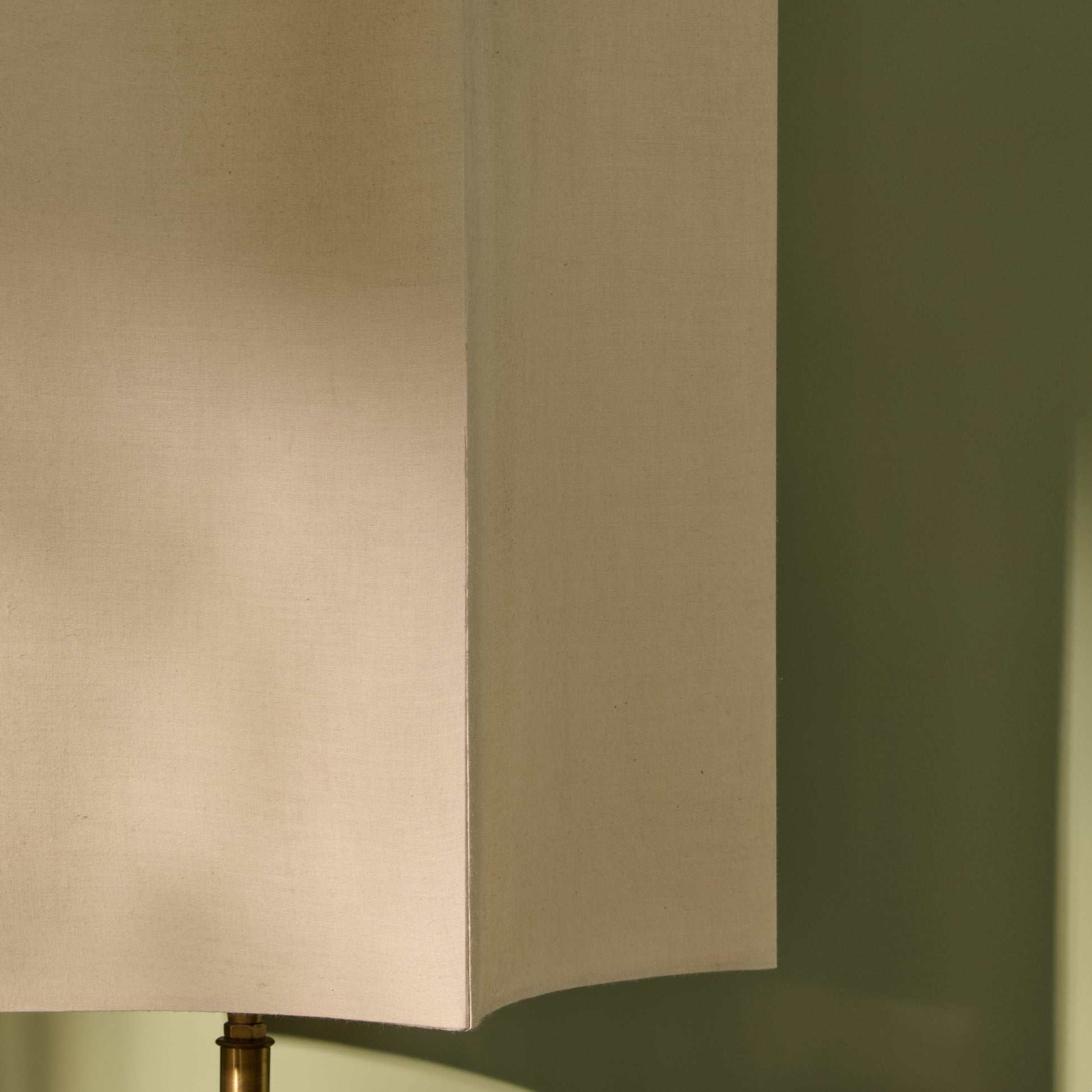 Coreley 30cm Cotton Lamp Shade - Taupe - Laura James 
