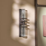 Boscastle 40cm IP44 Wall Light - Black Bronze - Laura James 
