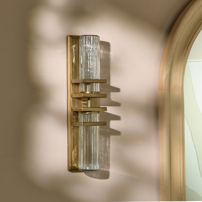 Boscastle 40cm IP44 Wall Light - Heirloom Brass - Laura James 