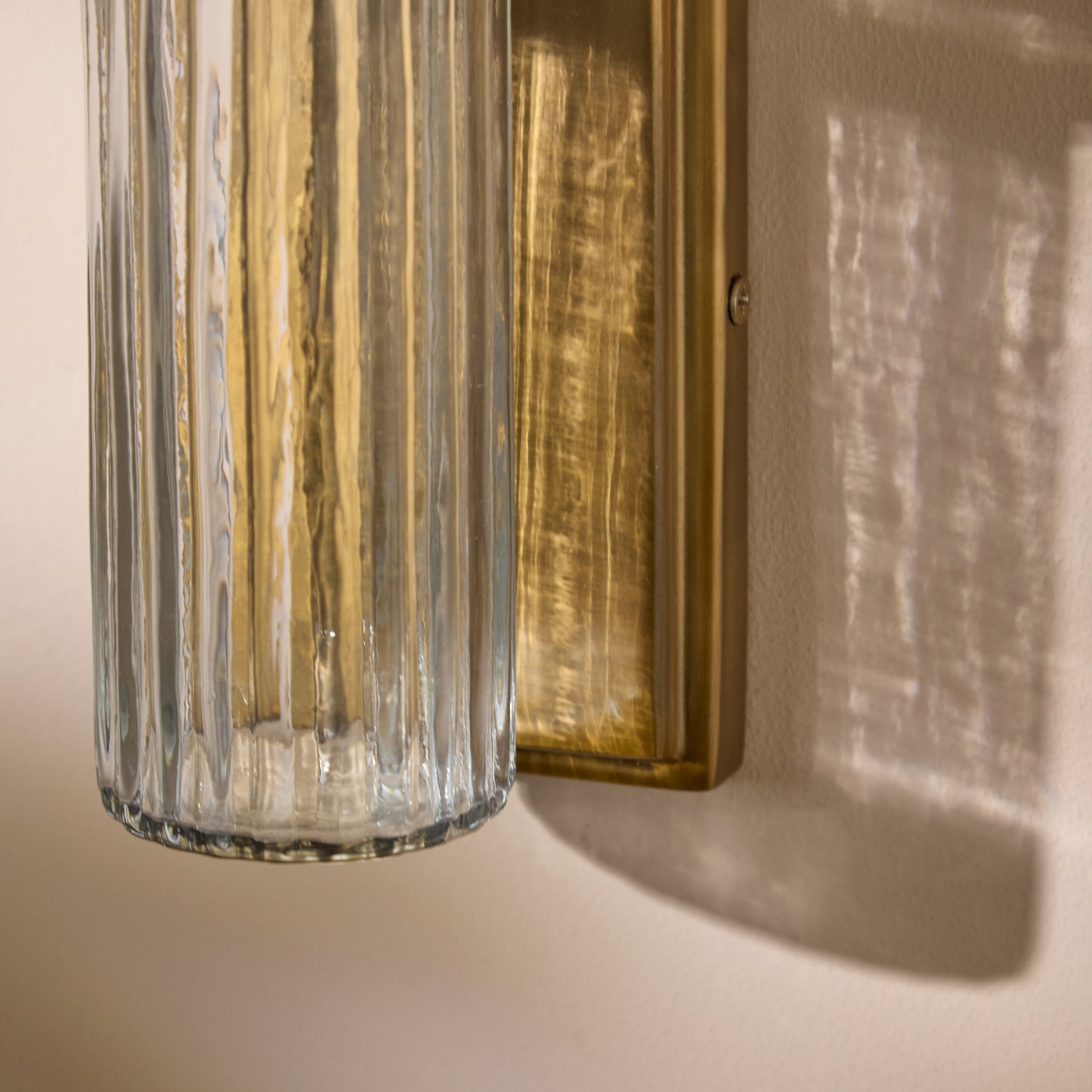 Boscastle 40cm IP44 Wall Light - Heirloom Brass - Laura James 