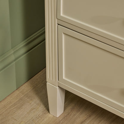 Cambrie 75cm 3 Drawer Chest of Drawers - Oatmeal - Laura James 