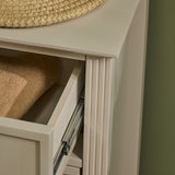 Cambrie 115cm 6 Drawer Chest of Drawers - Oatmeal - Laura James 