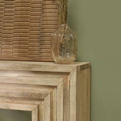 Piper 100cm Fireplace Surround - Almond Brown - Laura James 