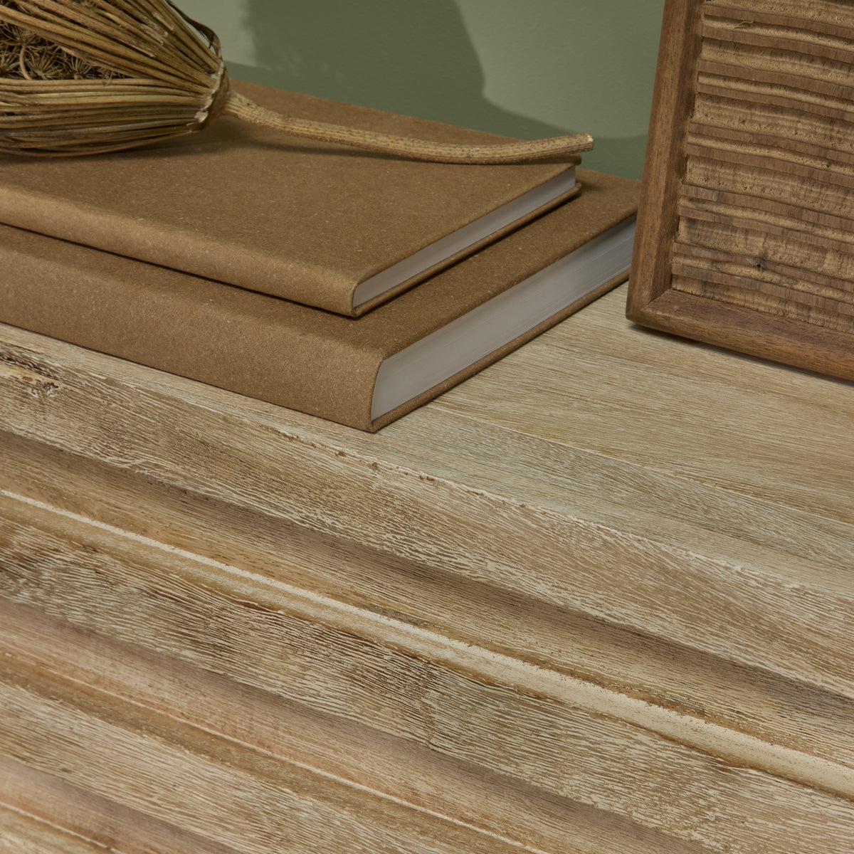 Piper 100cm Fireplace Surround - Almond Brown - Laura James 