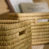 Kalna 35x25cm Rectangular Sea Grass Basket - Natural - Laura James 