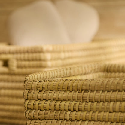 Kalna 35x25cm Rectangular Sea Grass Basket - Natural - Laura James 