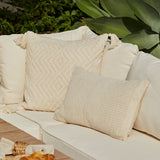 Shiro Wooden Garden Corner Dining Sofa Set - Laura James 