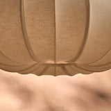 Lahsun 46cm Fabric Pendant Light - Natural - Laura James
