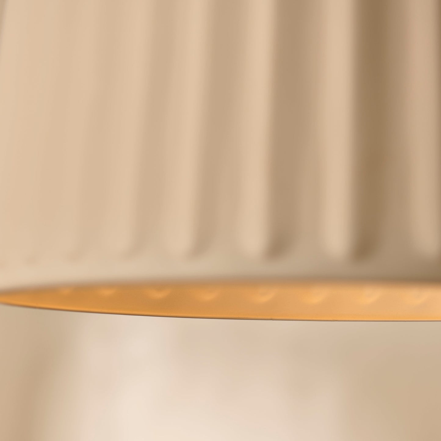 Lambeth 38.5cm Pendant Light - Off White - Laura James