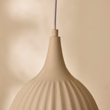 Lambeth 38.5cm Pendant Light - Off White - Laura James