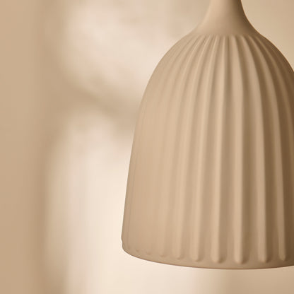 Lambeth 38.5cm Pendant Light - Off White - Laura James