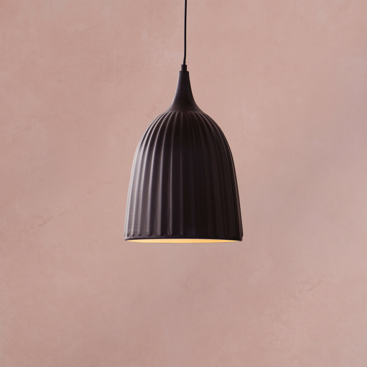 Outlet - Lambeth 38.5cm Pendant Light - Black