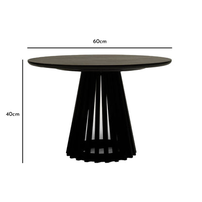Willow Black Oak Coffee Table
 - Laura James 