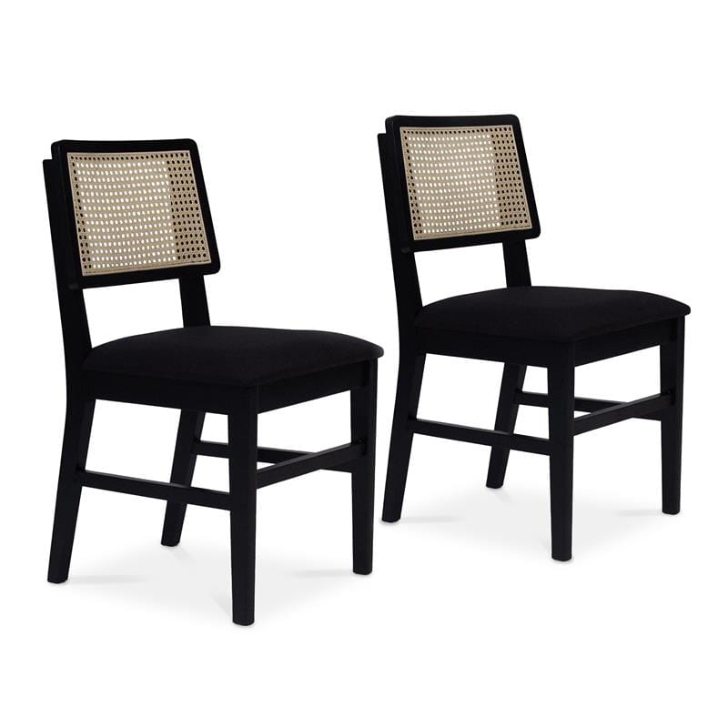 Charlie Black Dining Chairs Set of – Laura James