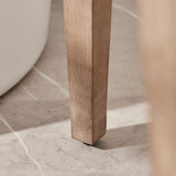 Shiro Wooden Stool - 40cm - Laura James 