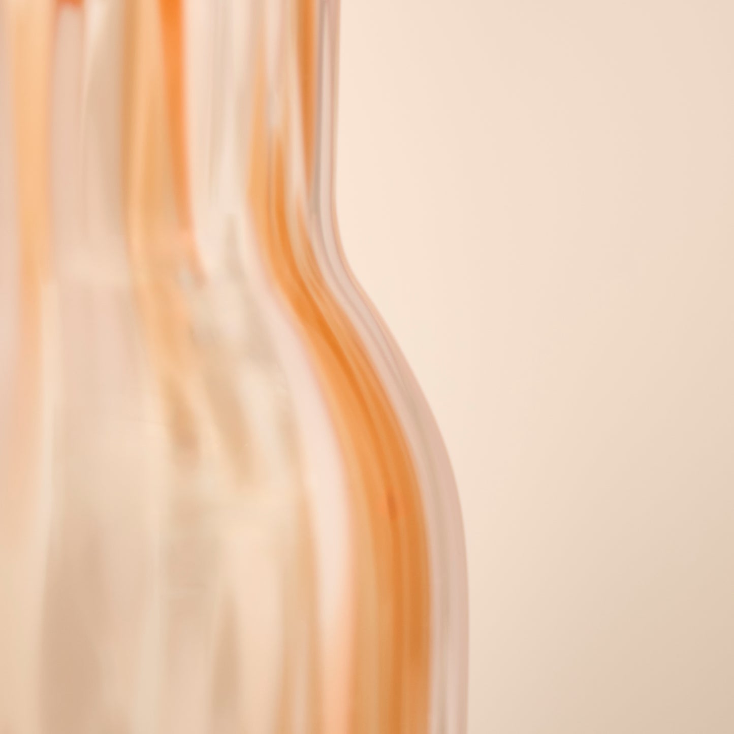 Lazio 24cm Carafe Glass Jug - Blush Pink Confetti - Laura James