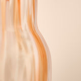 Lazio 24cm Carafe Glass Jug - Blush Pink Confetti - Laura James