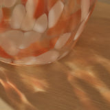 Lazio 28cm Glass Vase - Paprika Confetti - Laura James 