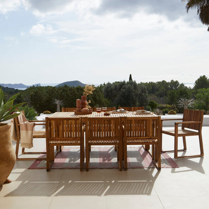 Lennox 8 Seater Wooden Outdoor Dining Set - Laura James 