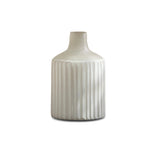 Levanto 19cm Glass Vase - White - Laura James 
