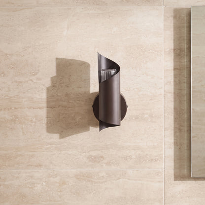Levington 25cm IP44 Wall Light - Black Bronze - Laura James 