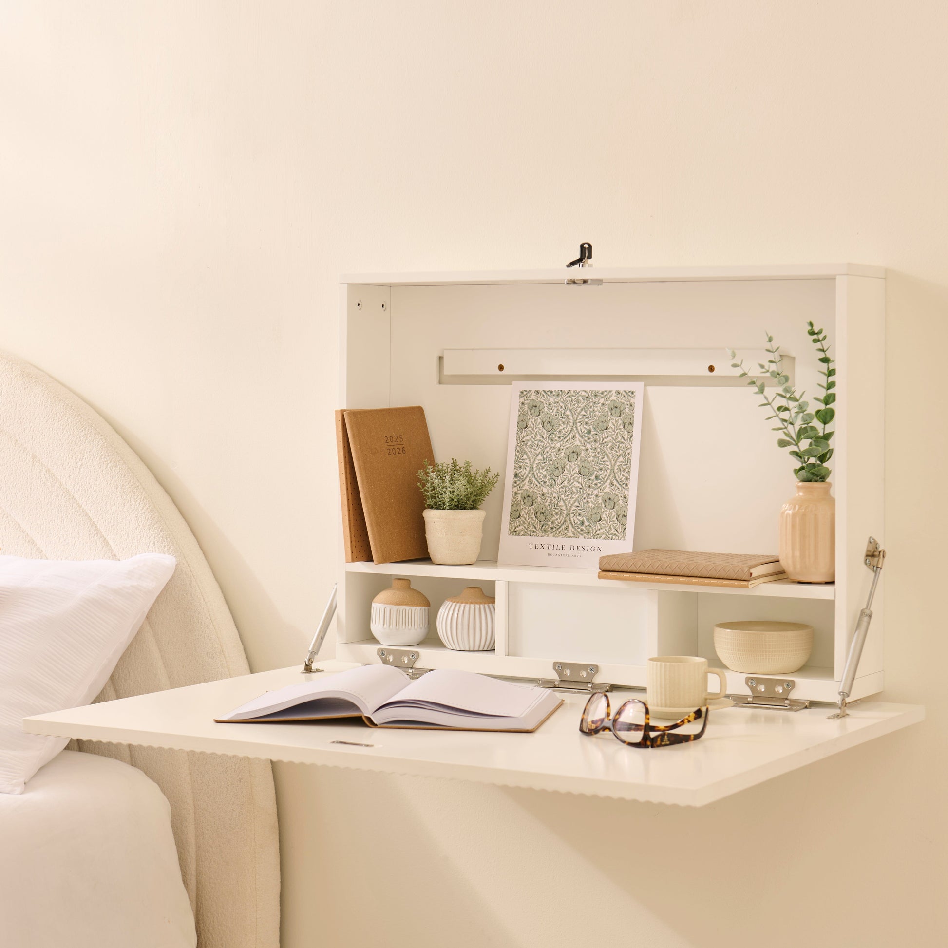 Linden Folding Desk - Snow White - Laura James